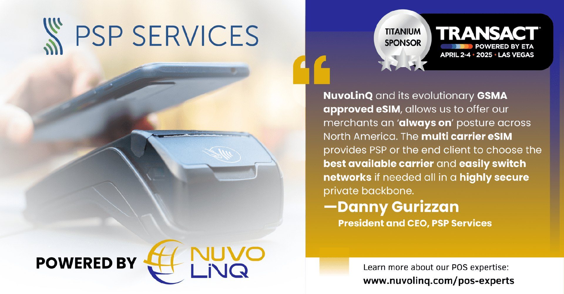 NuvoLinQ Powers PSP Services