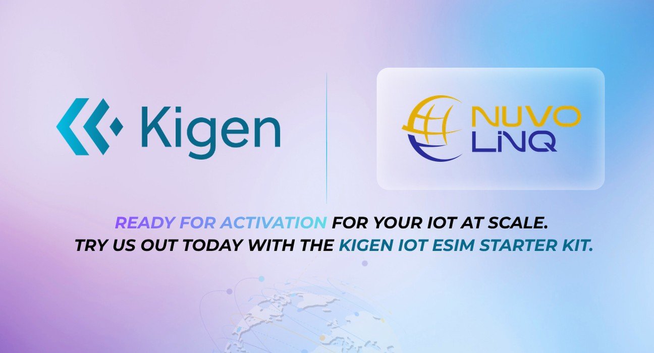 NuvoLinQ is activation-ready in the new Kigen IoT eSIM Starter Kit